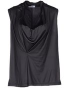 Moschino Cheap & Chic Sleeveless Tshirt - Lyst