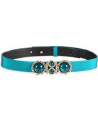 Oscar de la Renta Jewel Belt - Lyst