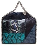 Stella McCartney Fauxsnake Embossed Falabella Bag - Lyst