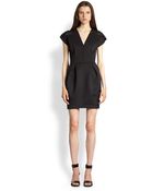 Sachin & Babi Eos Pleated Meshtrim Dress - Lyst