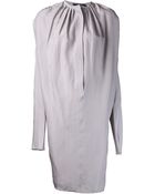 Sofie D'hoore Gathered Collar Dress - Lyst