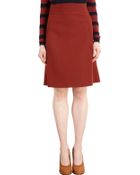 ChloƩ High Waist Aline Skirt - Lyst