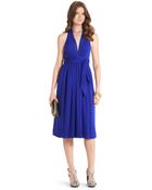 Diane von Furstenberg Piper Silk Cocktail Dress - Lyst