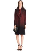 Diane von Furstenberg Nala Printed Wool Coat - Lyst