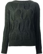 Moncler Grenoble Chunky Cable Knit Sweater - Lyst