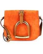 Ralph Lauren Collection Stirrup Flap Shoulder Bag - Lyst