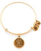 ALEX AND ANI Initial Bangle - Lyst