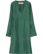 Marni Printed Silktwill Dress - Lyst
