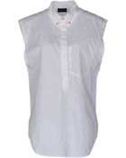 Diesel Sleeveless Shirt - Lyst