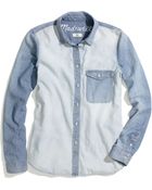 Madewell Twotone Chambray Shirt - Lyst