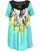 Just Cavalli Short Dress - Lyst