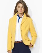 Ralph Lauren Three Button Hacking Jacket - Lyst