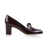 Rupert Sanderson Moccasins with Heel - Lyst