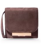 The Row Small Leather Bag - Lyst