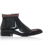 Alexander McQueen Leather Chelsea Boots - Lyst