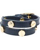 CC Skye The Signature Screw Bracelet Double Wrap - Lyst