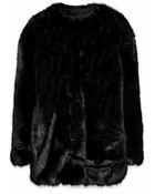 Karl Lagerfeld Oderesa Faux Fur Coat - Lyst