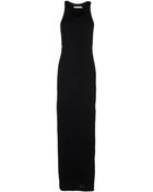 T By Alexander Wang Long Dress - Lyst