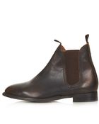 Topshop Age Vintage Chelsea Boots - Lyst