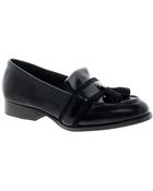 Asos Asos My Town Leather Loafers - Lyst