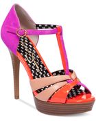 Jessica Simpson Bentley Platform Sandals - Lyst