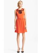 Moschino Cheap & Chic Sleeveless Crêpe De Chine Dress - Lyst
