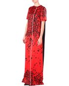 Preen By Thornton Bregazzi Kaftan White Stripe Maxi Dress - Lyst