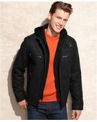 Calvin Klein Knit Hood Wool-blend Jacket - Lyst