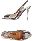 Fendi High-Heeled Sandals - Lyst