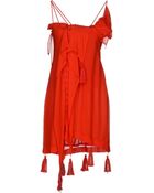 Yohji Yamamoto Short Dress - Lyst