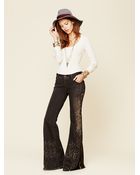 Free People Tuxedo Trouser - Lyst