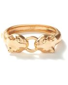 Kule Bracelet With Double Lion'S Head - Lyst