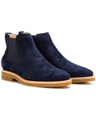 Tod's Suede Chelsea Boots - Lyst