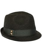 Vince Camuto Small Brim Heather Fedora - Lyst