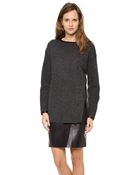 Alexander Wang Double Knit Pullover - Lyst