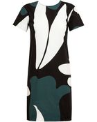 Marni Abstract Printed Cotton Dress - Lyst