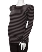Michael Stars Maternity Soho Stripe Crew Neck Tee - Lyst