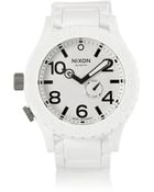 Nixon The Simplify Rubber Watch - Lyst