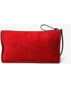 Forever 21 Suede Leather Shoulder Bag - Lyst
