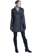 MICHAEL Michael Kors Asymmetricalzip Moto Coat - Lyst