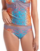Nanette Lepore Bejeweled Honey Charmer Hipster Swim Bottoms - Lyst