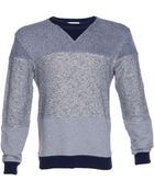 Oliver Spencer Panel Crew Sweatshirt - Lyst