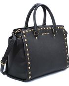 Michael Kors Selma Stud Bag - Lyst