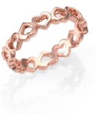 Bing Bang Eternity Heart Band Ring - Lyst