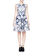 Prabal Gurung Floral Print Flared Dress - Lyst