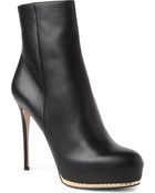 Valentino Studded Ankle Boots - Lyst