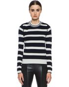 Chloé Striped Sweater - Lyst