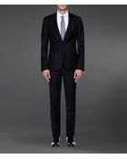 Emporio Armani Supreme Pinstripe Suit in Virgin Wool - Lyst