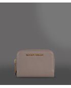 Emporio Armani Small Zip Around Leather Wallet - Lyst