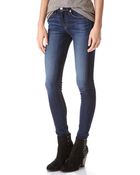 Rag & Bone High Rise Skinny Jeans - Lyst